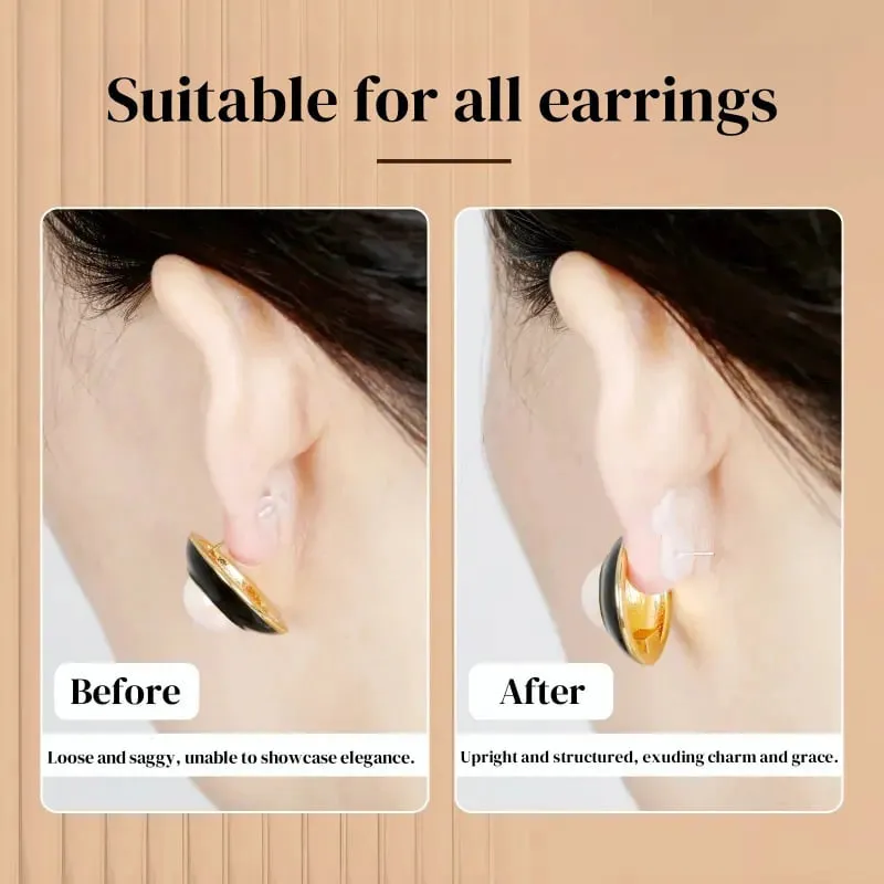 2025 New Arrival 35%  OFFClear silicone earring backs with strong support