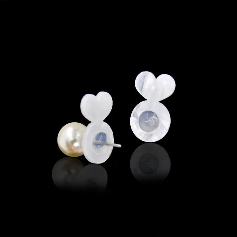 2025 New Arrival 35%  OFFClear silicone earring backs with strong support