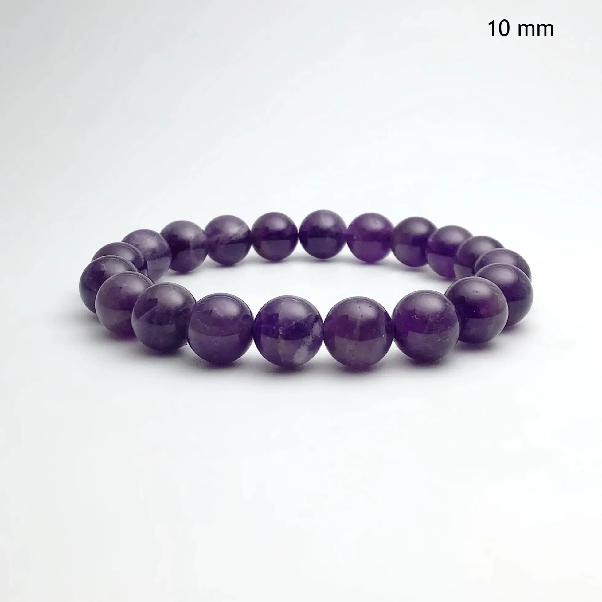 Amethyst Beaded Bracelet