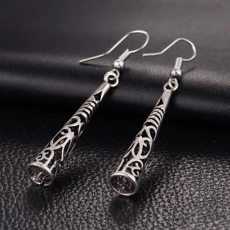 Bohemia Vintage Long Hollow Tassel Drop Earring