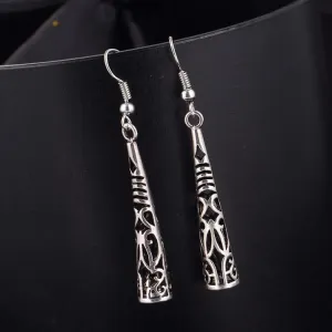 Bohemia Vintage Long Hollow Tassel Drop Earring