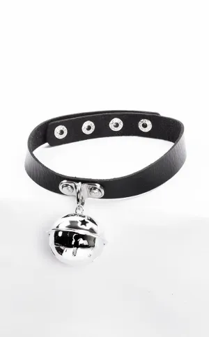 Claws Out Bell Collar Black