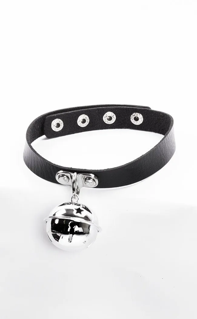 Claws Out Bell Collar Black