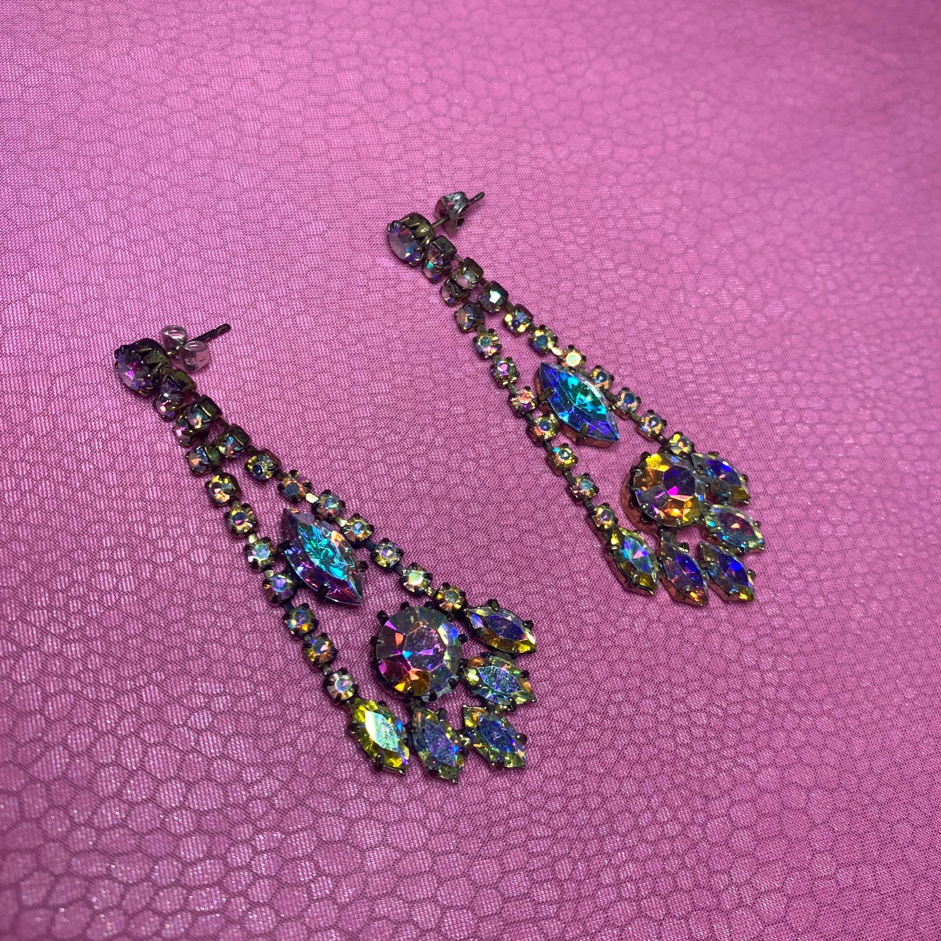 Crystal Opal Earrings