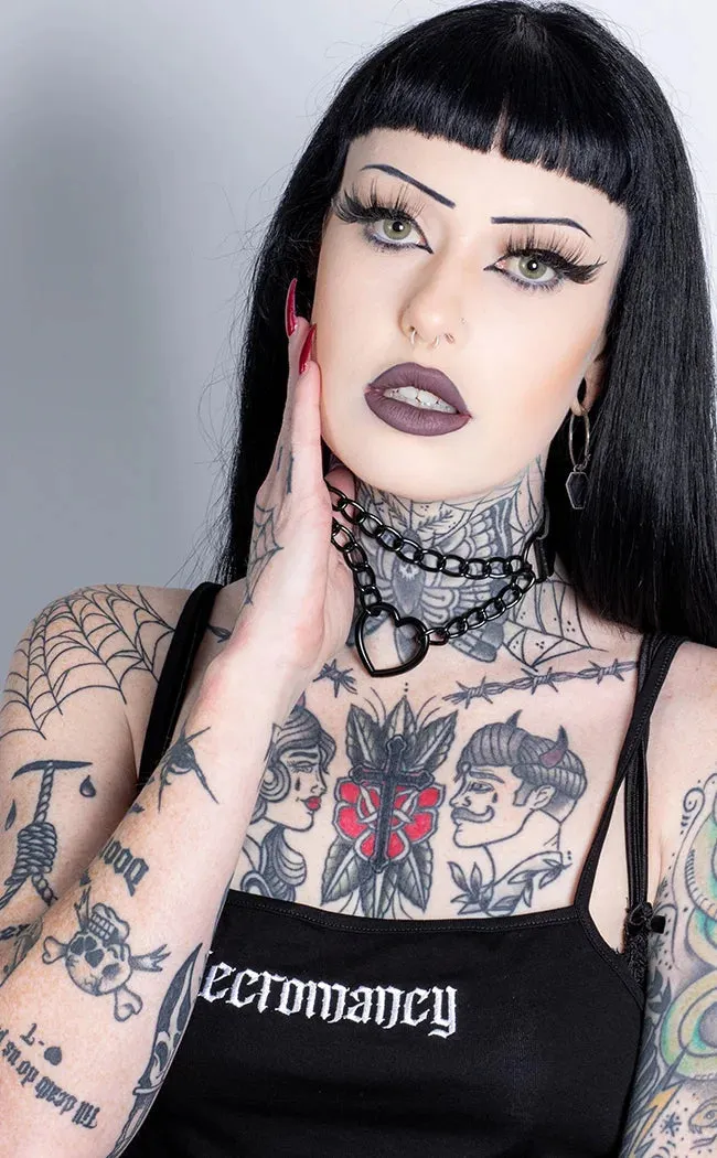 Dark Heart O-Ring Chain Choker