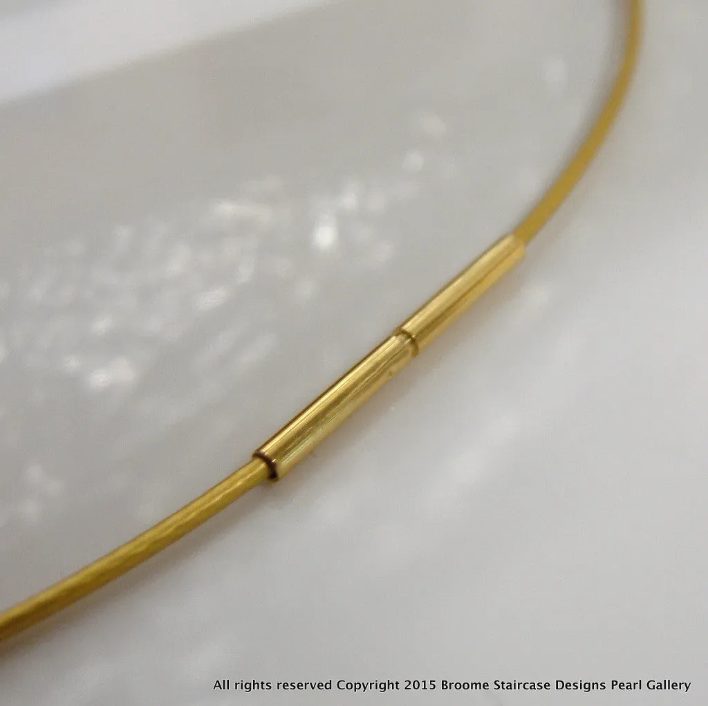Gold Wire Necklace