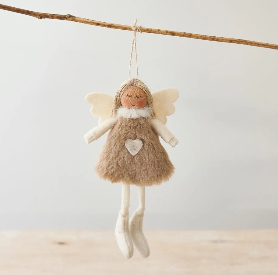 Hanging Angel - Pink, White or Beige