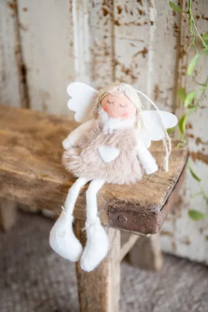 Hanging Angel - Pink, White or Beige