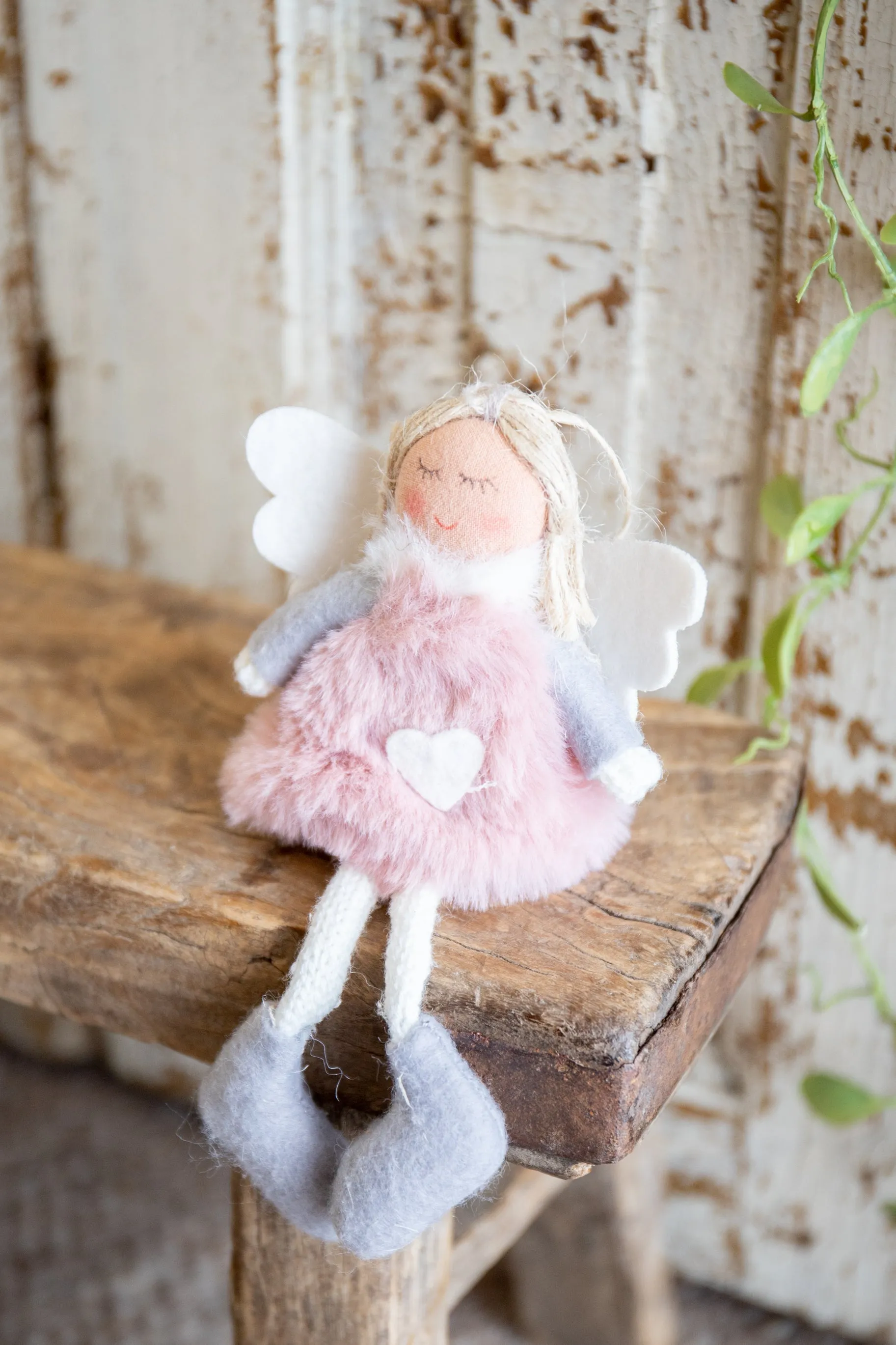 Hanging Angel - Pink, White or Beige