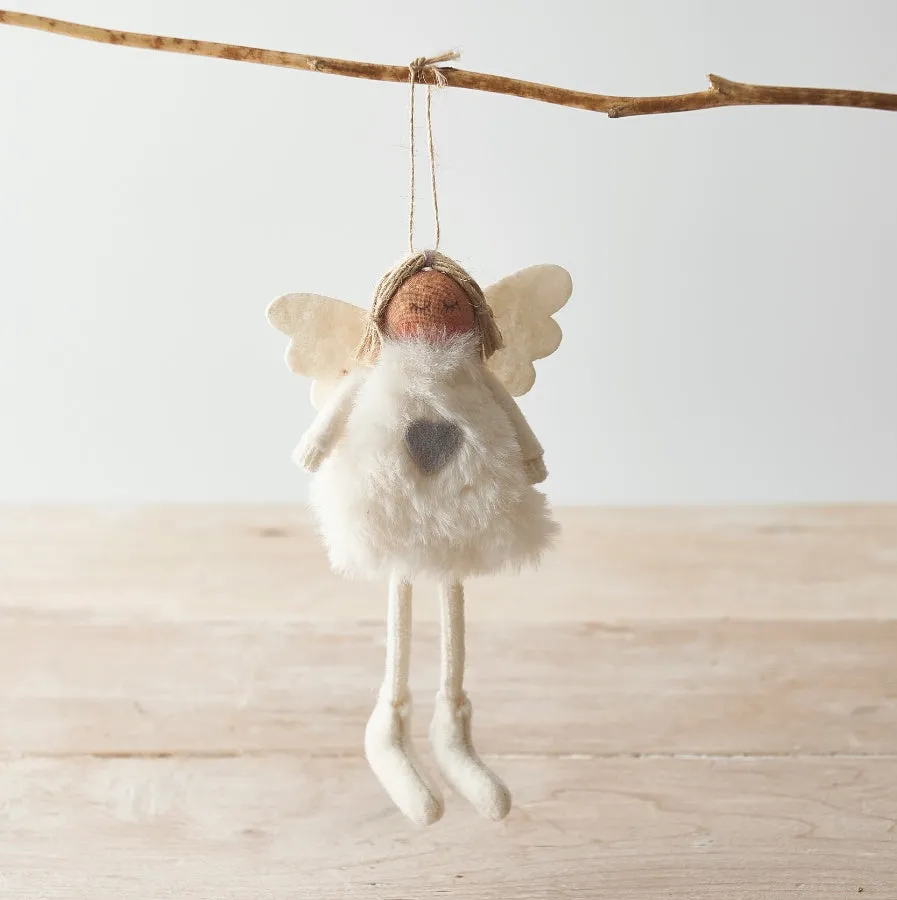 Hanging Angel - Pink, White or Beige