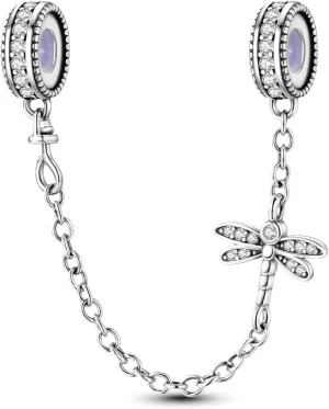 Hapour 925 Sterling Silver Safety Chain for Bracelets Charms Heart Butterfly Dangle Pendants Beads Jewelry for Women Mom