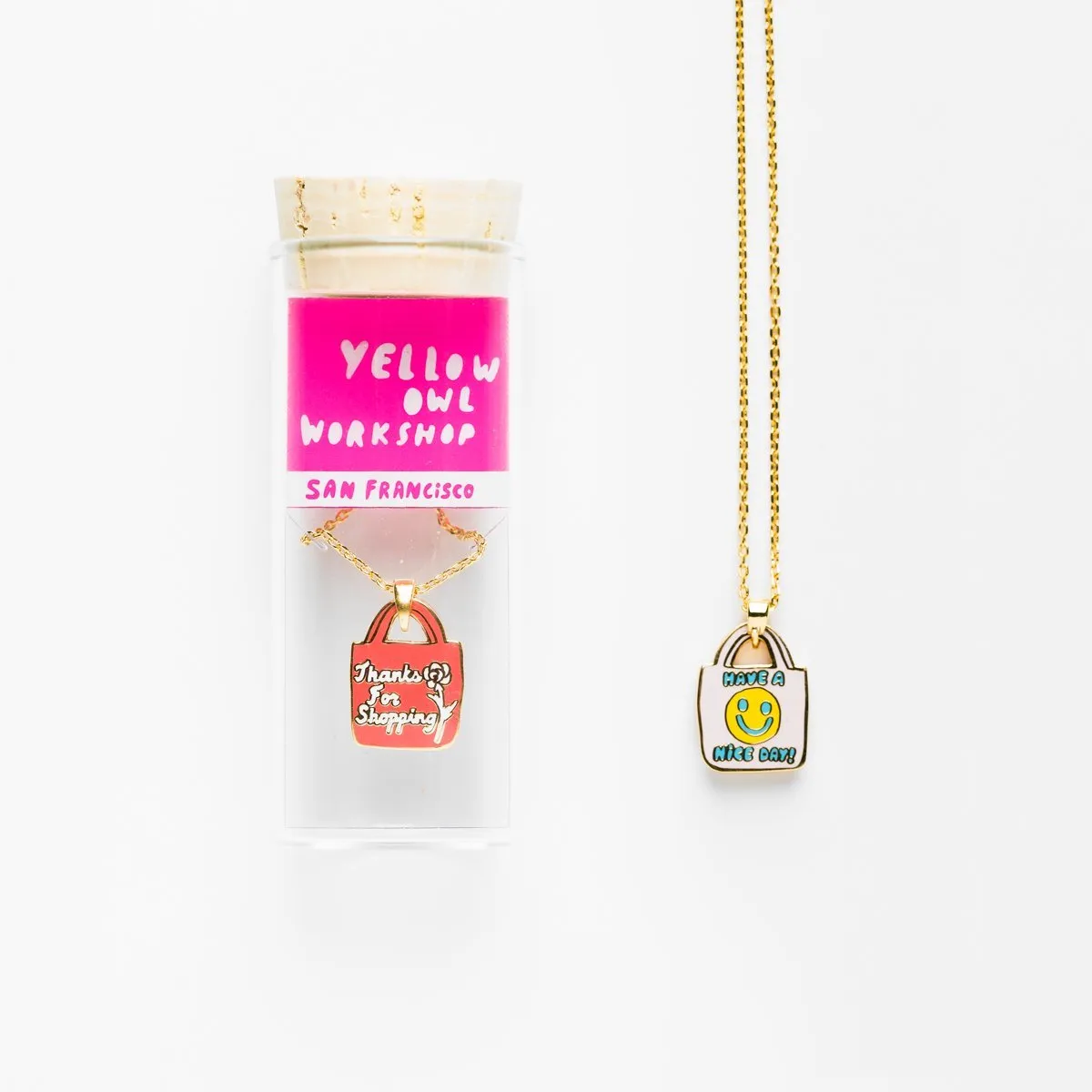 Have A Nice Day - Doubled Sided Pendant