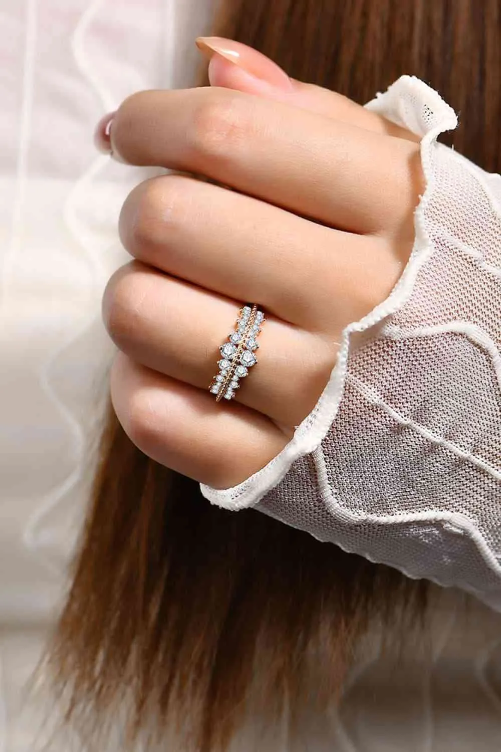 I Am Royalty Moissanite 925 Sterling Silver Ring