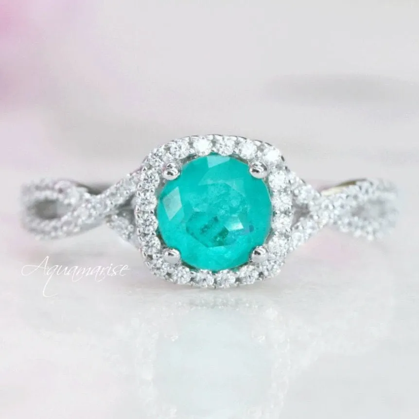 Lana Paraiba Tourmaline Ring- Sterling Silver