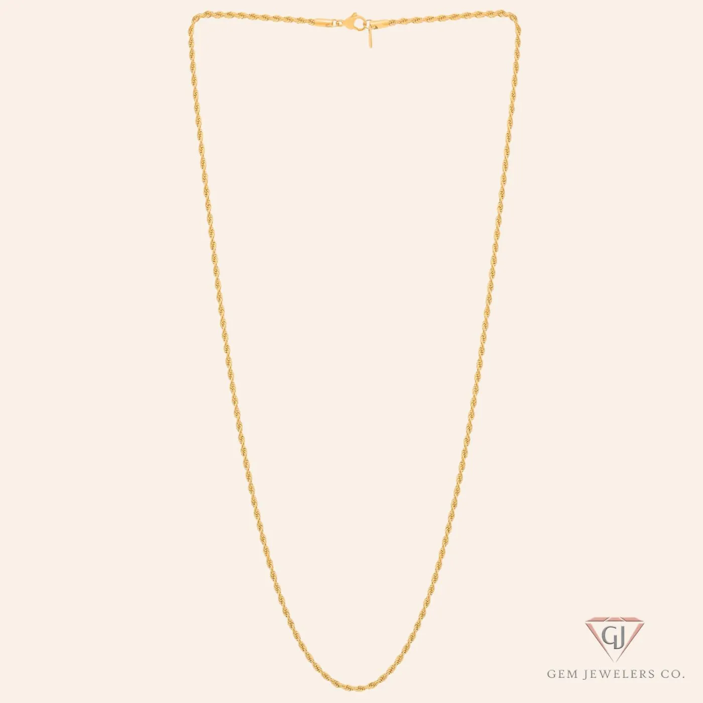Men’s Rope Chain Necklace