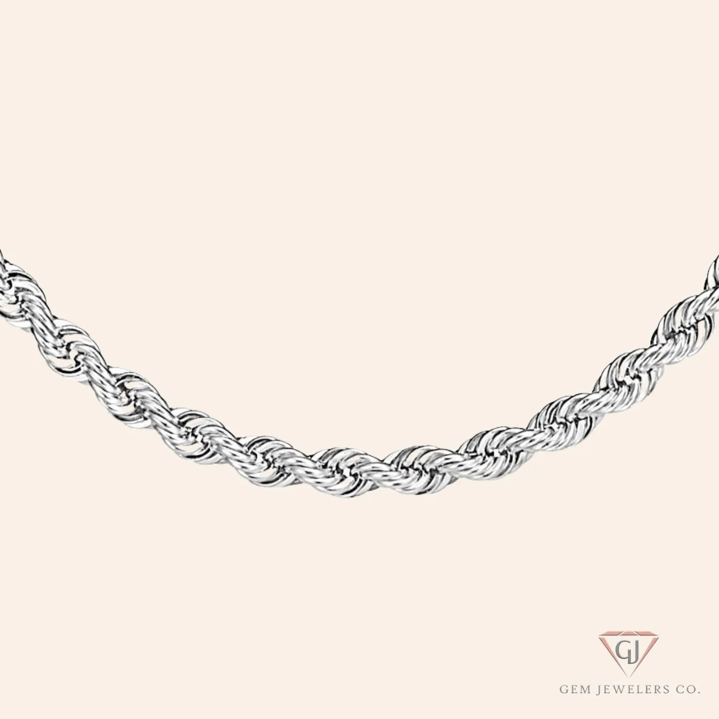 Men’s Rope Chain Necklace