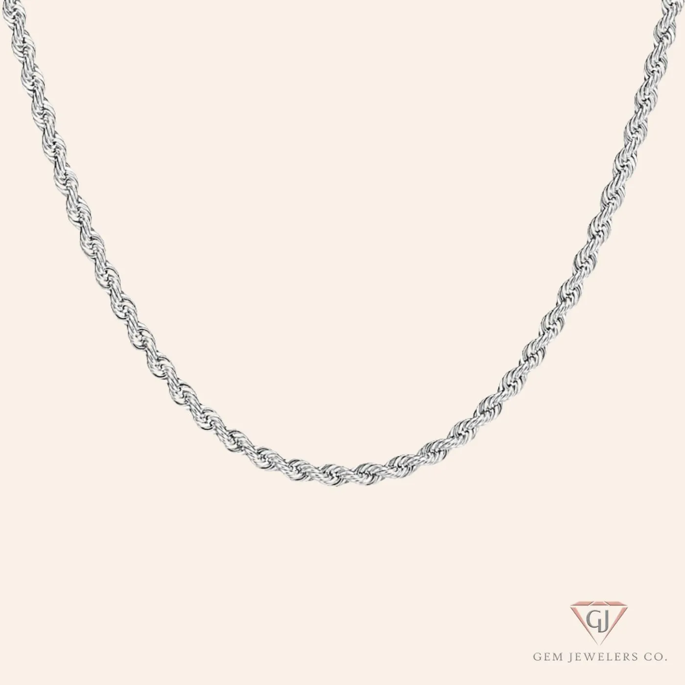 Men’s Rope Chain Necklace