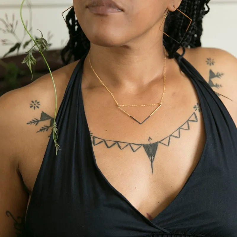 Mired Metal Necklace