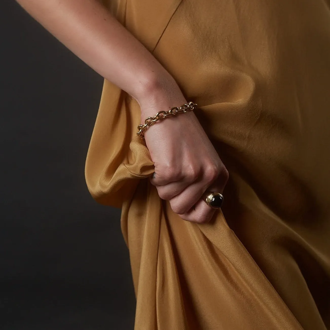 Muse Two-Tone / Bracelet / Silver   Gold