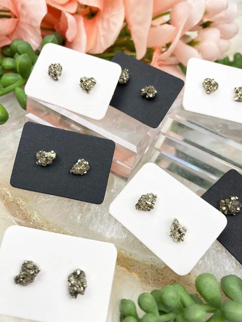 Pyrite Earrings