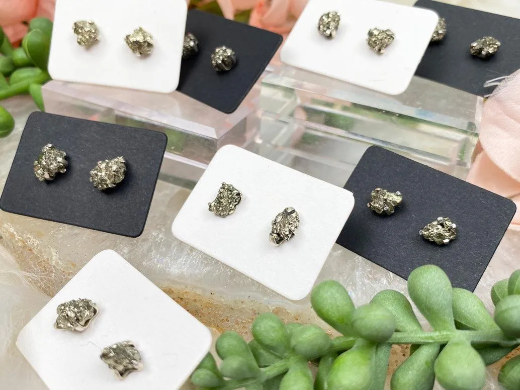 Pyrite Earrings