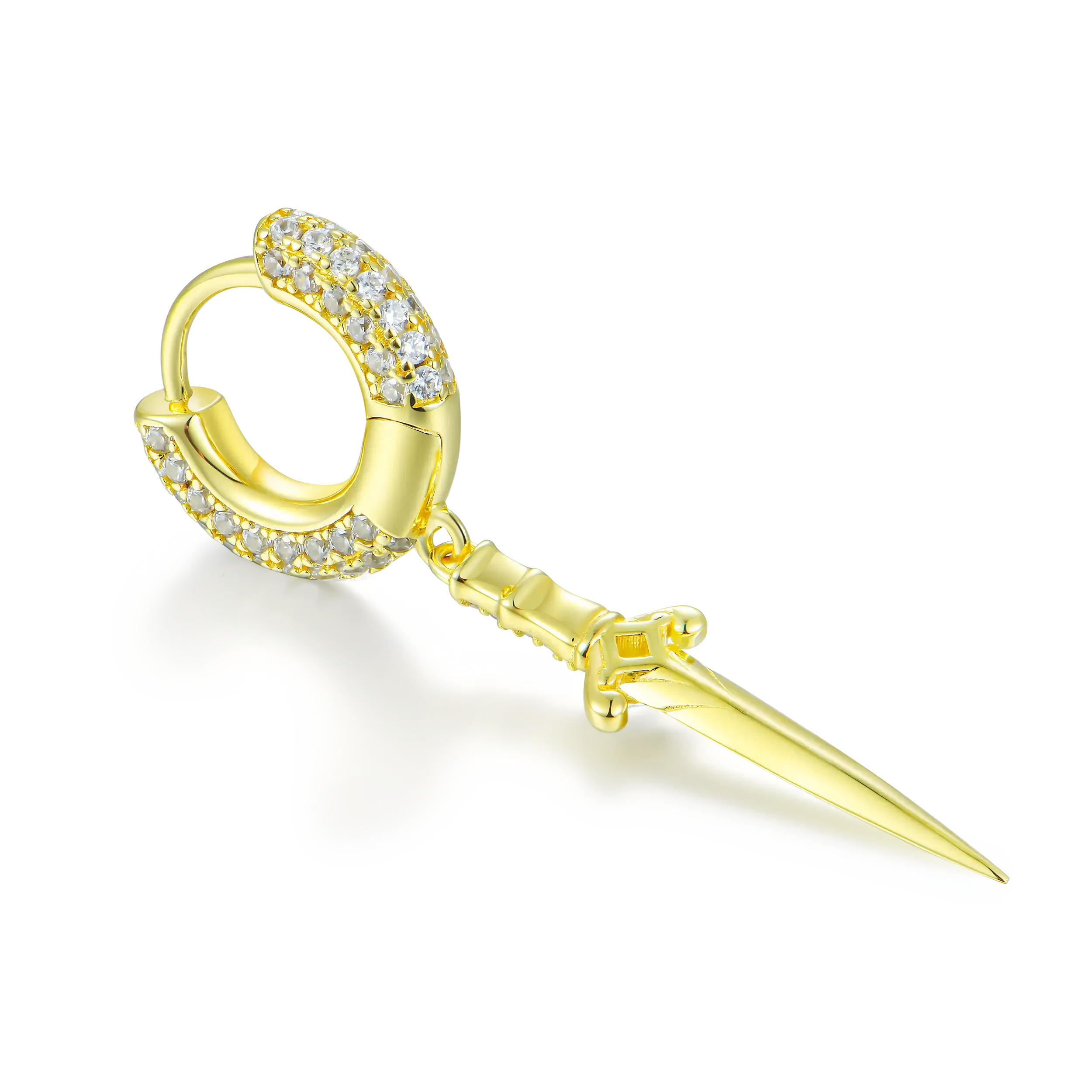Sword Dangly Earrings - Pair