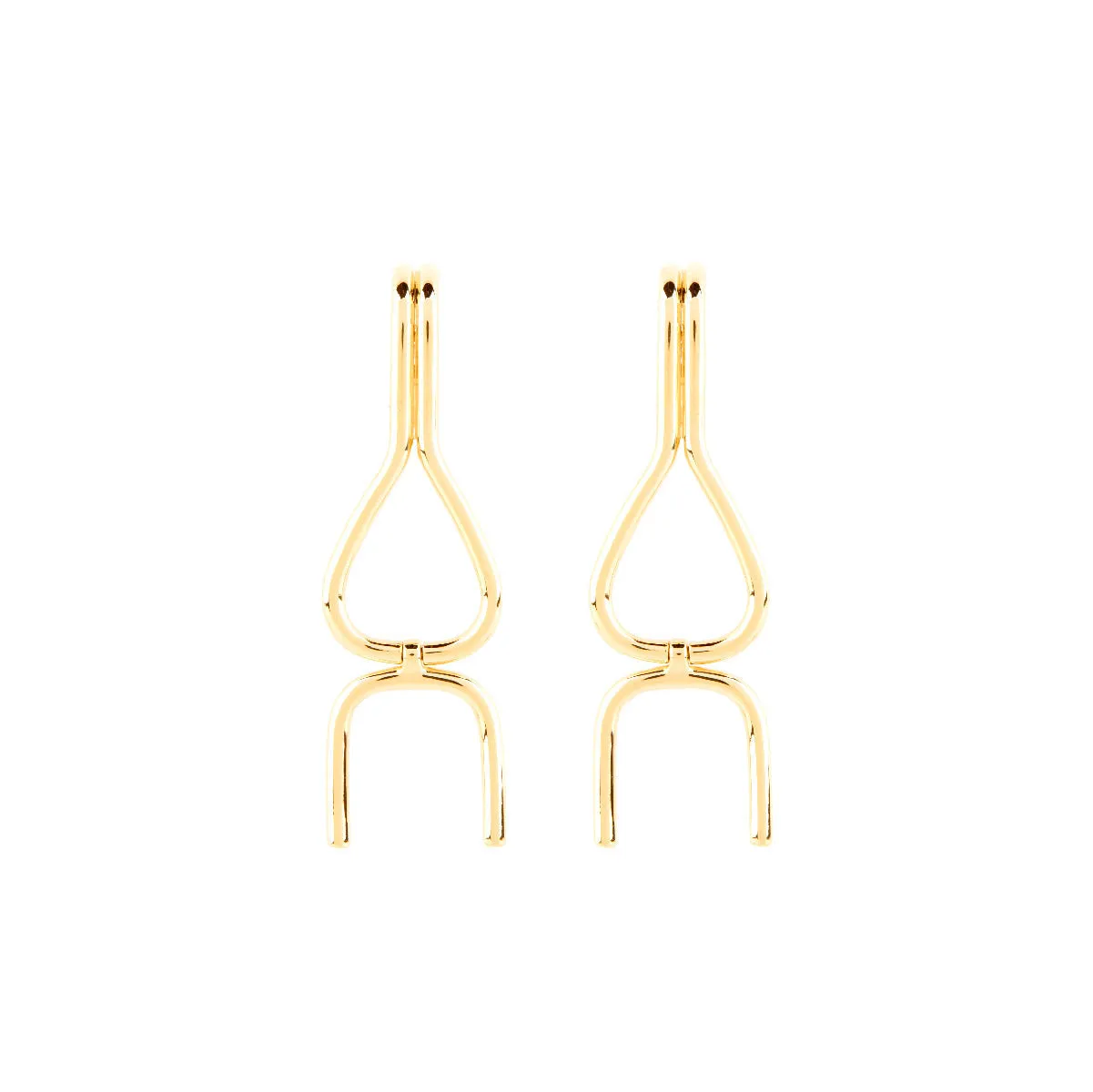 Wishbone Dangle Earrings