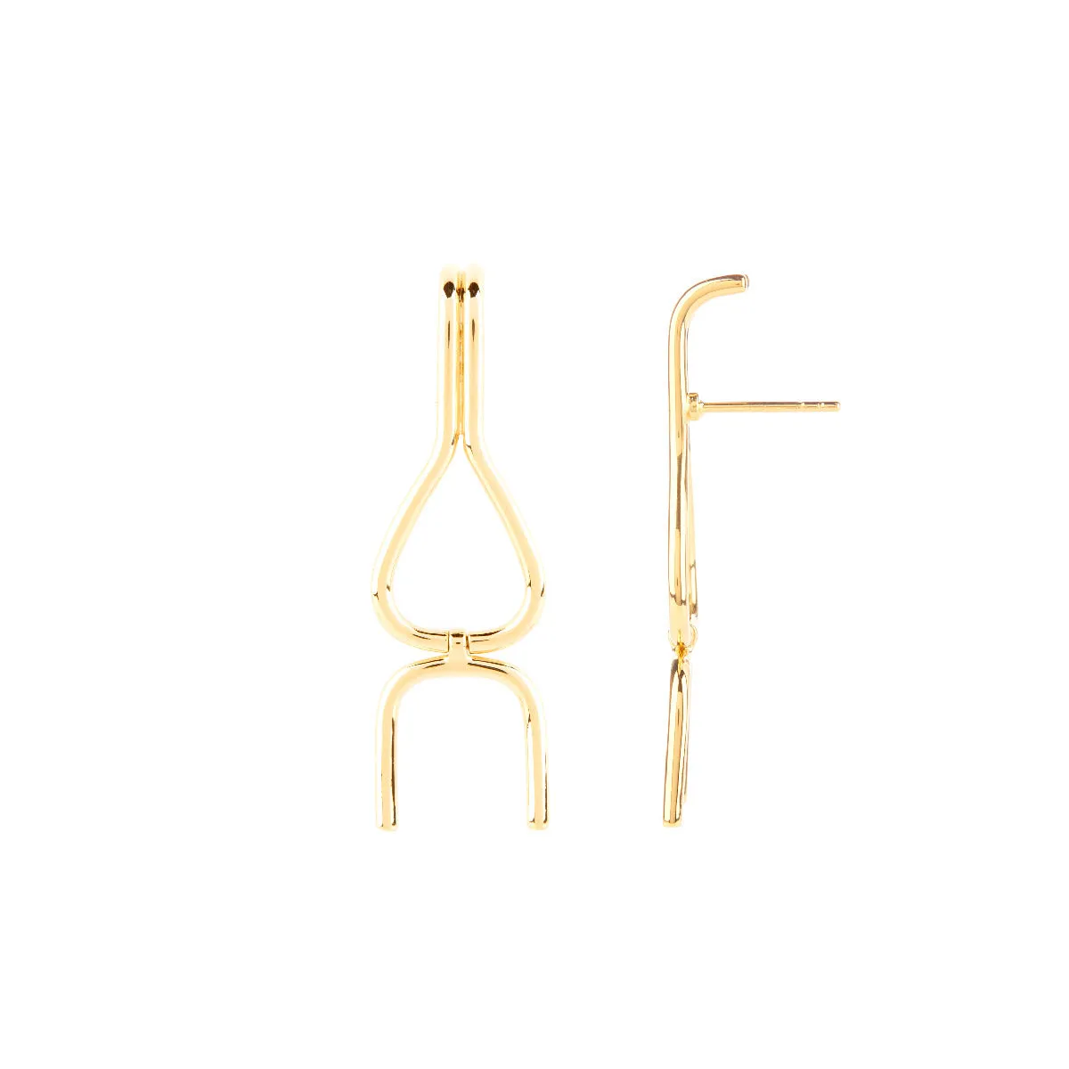 Wishbone Dangle Earrings
