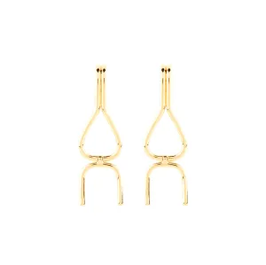 Wishbone Dangle Earrings